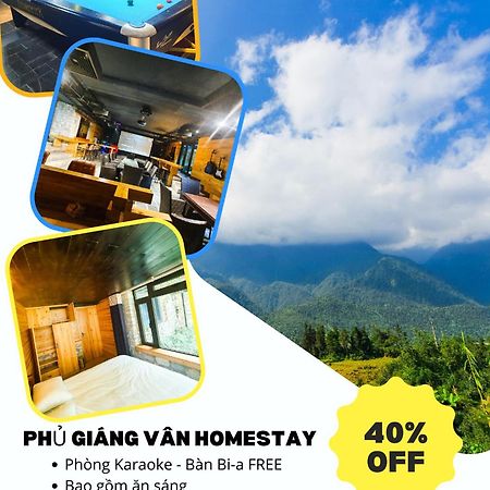 Phu Giang Van Homestay Sapa Екстериор снимка