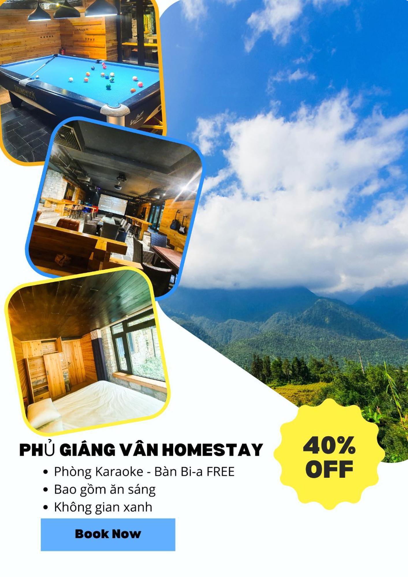 Phu Giang Van Homestay Sapa Екстериор снимка